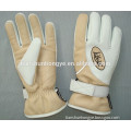 heated ski gloves , leather ski gloves